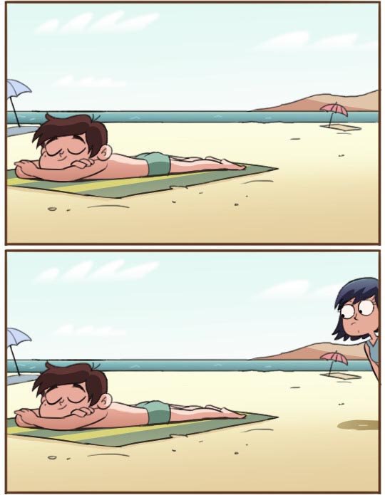 Комикс Стар Пляж 1