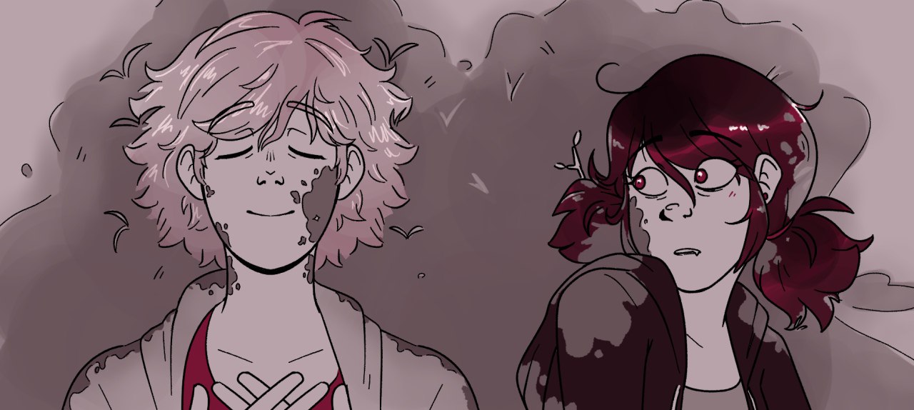 Комикс Вампирша (Часть 8)