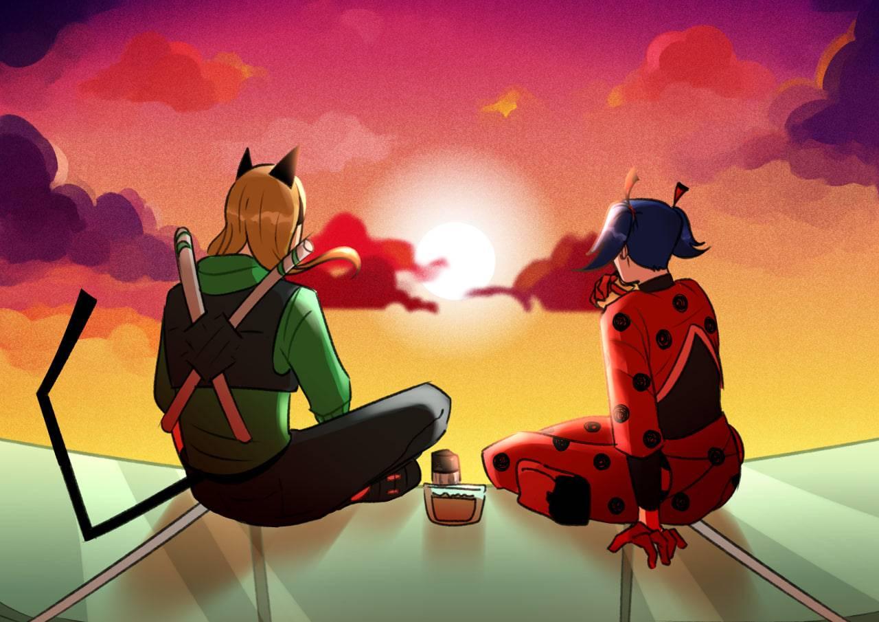 Комикс Новые Ледибаг и Кот Нуар (Часть 41)