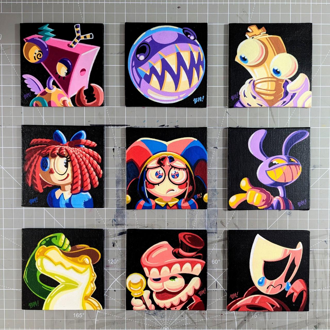 удивительный цифровой цирк персонажи удивительный цифровой цирк персонажи