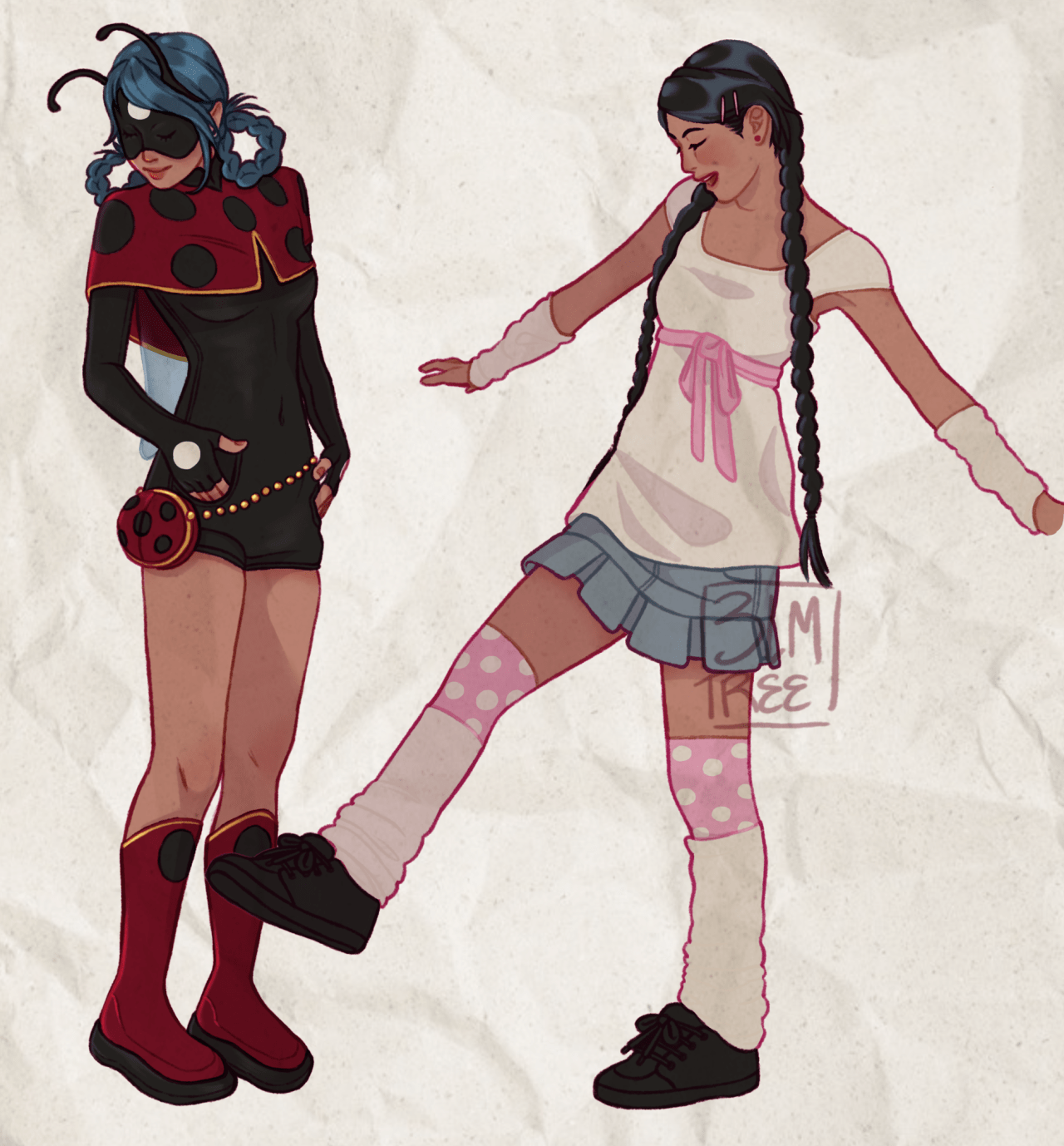 Арт Необычная Маринетт Арт Необычная Маринетт