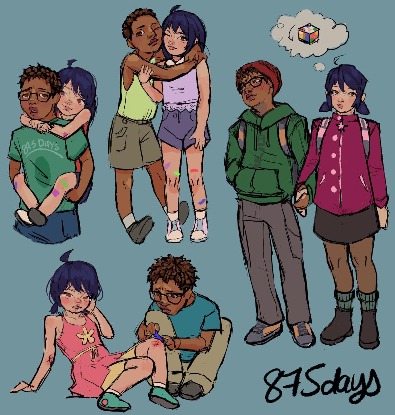 Мини-комикс Друзья детства