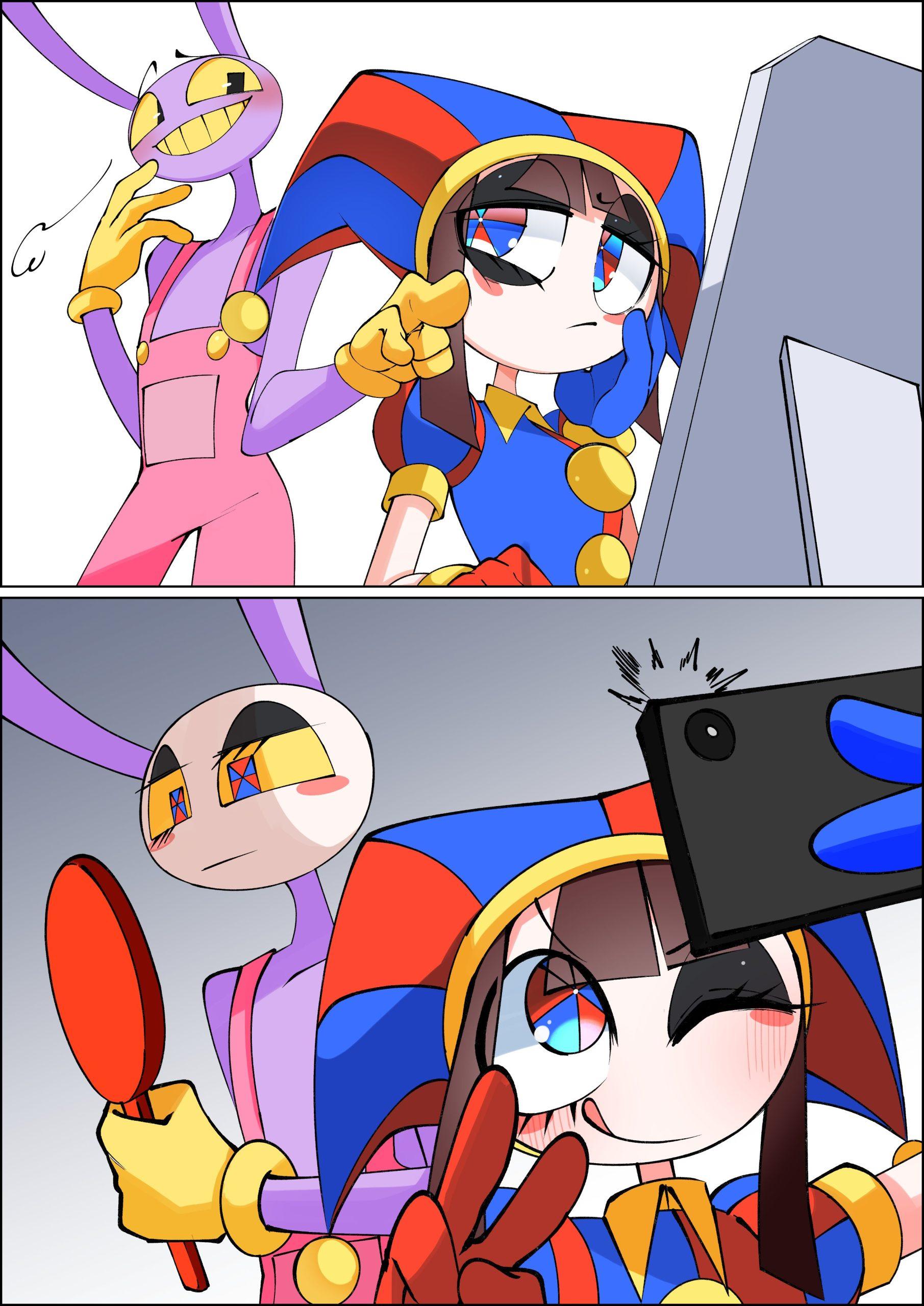 Комикс Секрет Джекса / Удивительный Цифровой Цирк Комикс Секрет Джекса / Удивительный Цифровой Цирк