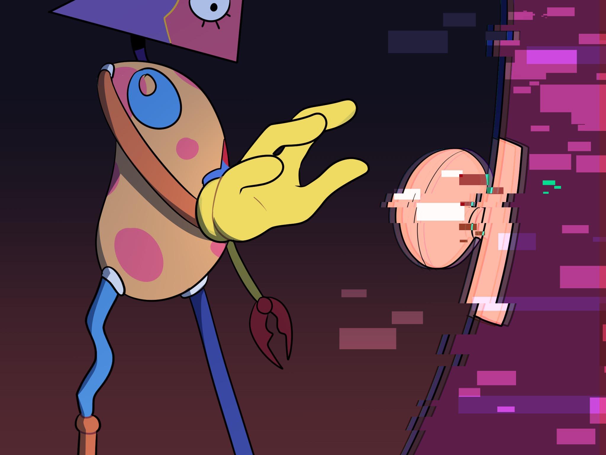 Комикс Код замены AU / Удивительный Цифровой Цирк