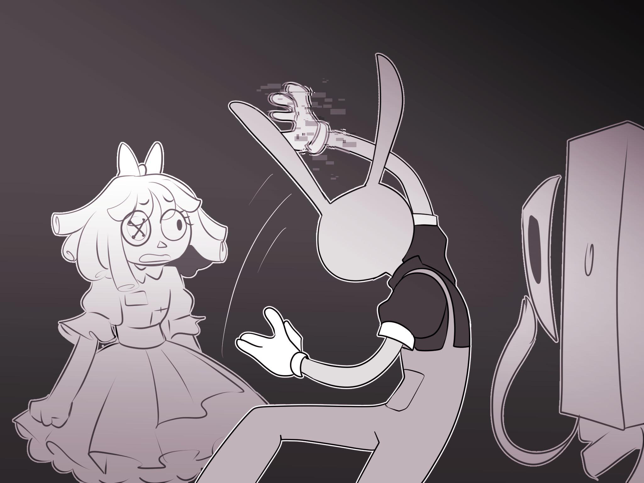 Комикс Код замены AU / Удивительный Цифровой Цирк