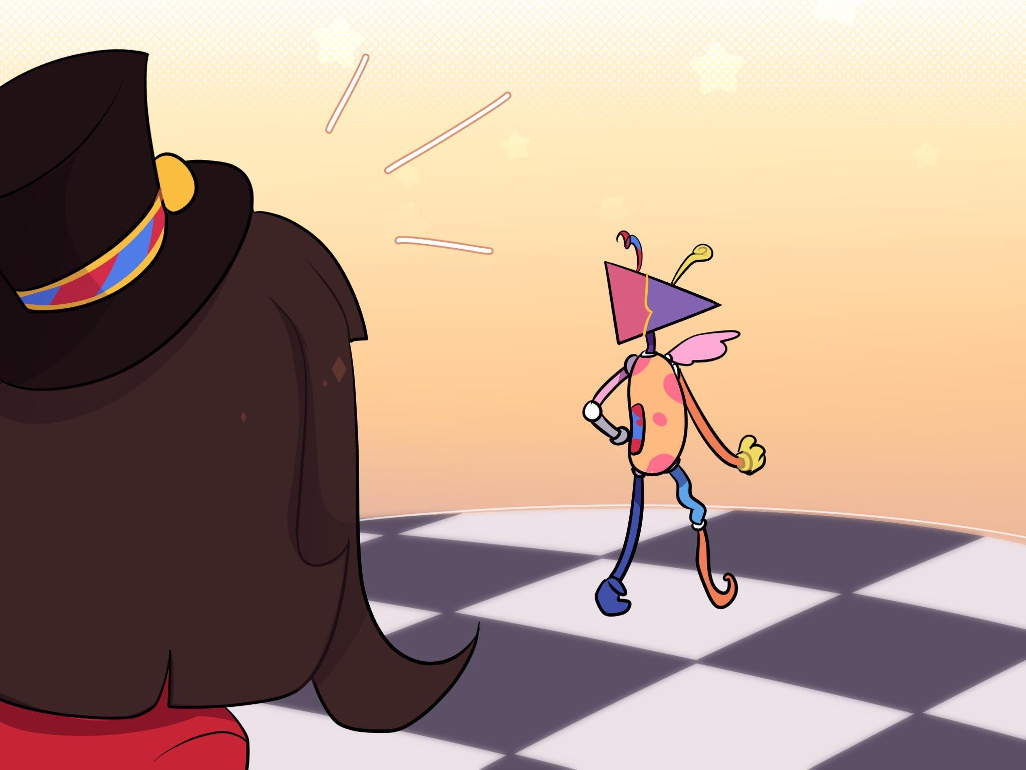 Комикс Код замены AU (Часть 2) / Удивительный Цифровой Цирк