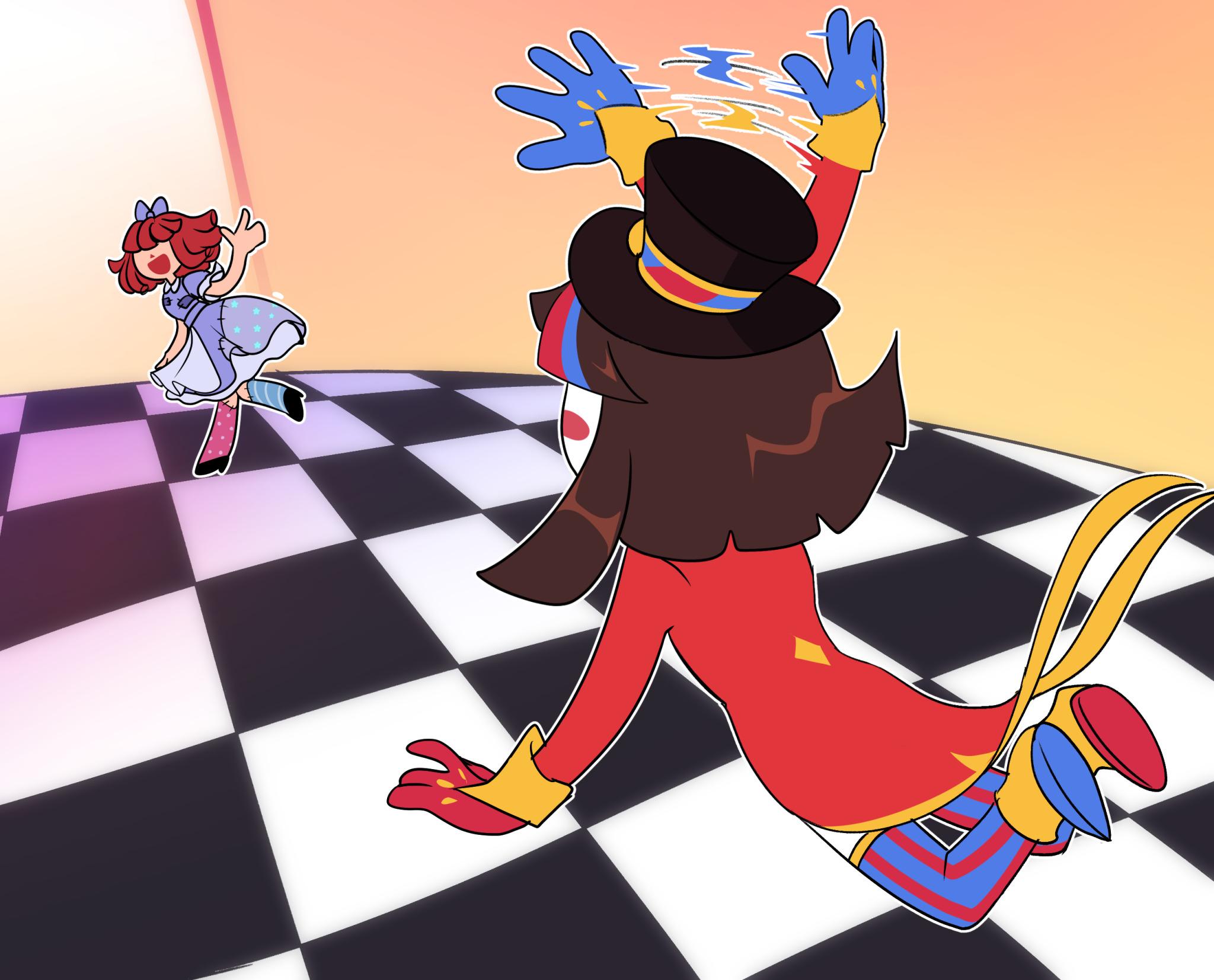 Комикс Код замены AU (Часть 3) / Удивительный Цифровой Цирк