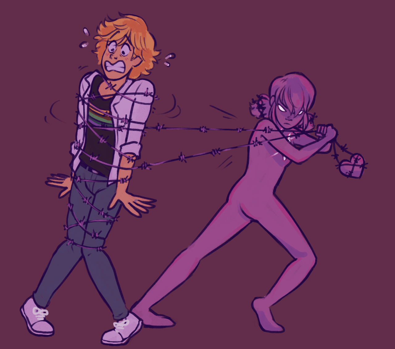 Мини-комикс Чуть-чуть боли