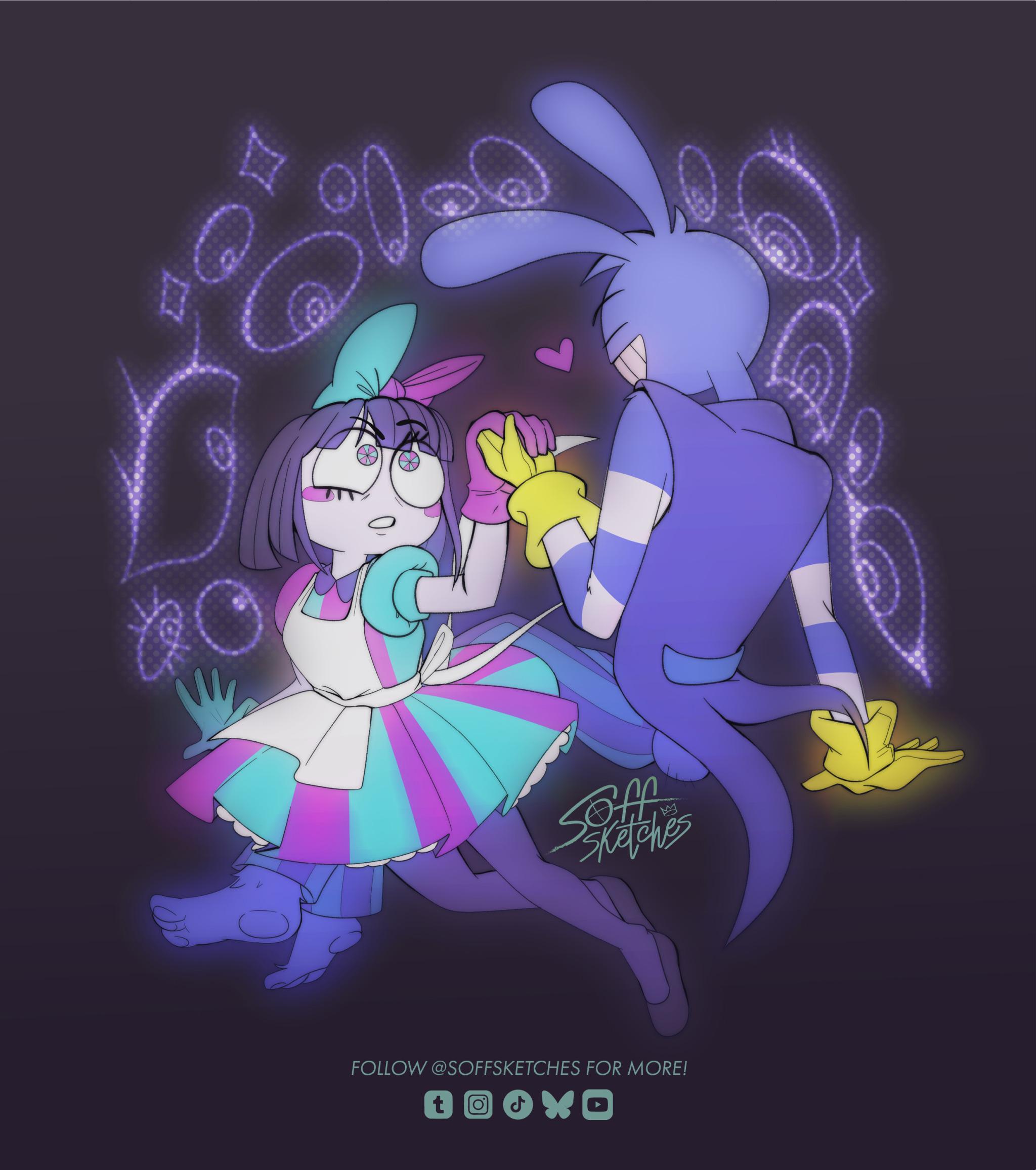 Комикс Помни в Удивительной Цифровой стране чудес (Часть 1)