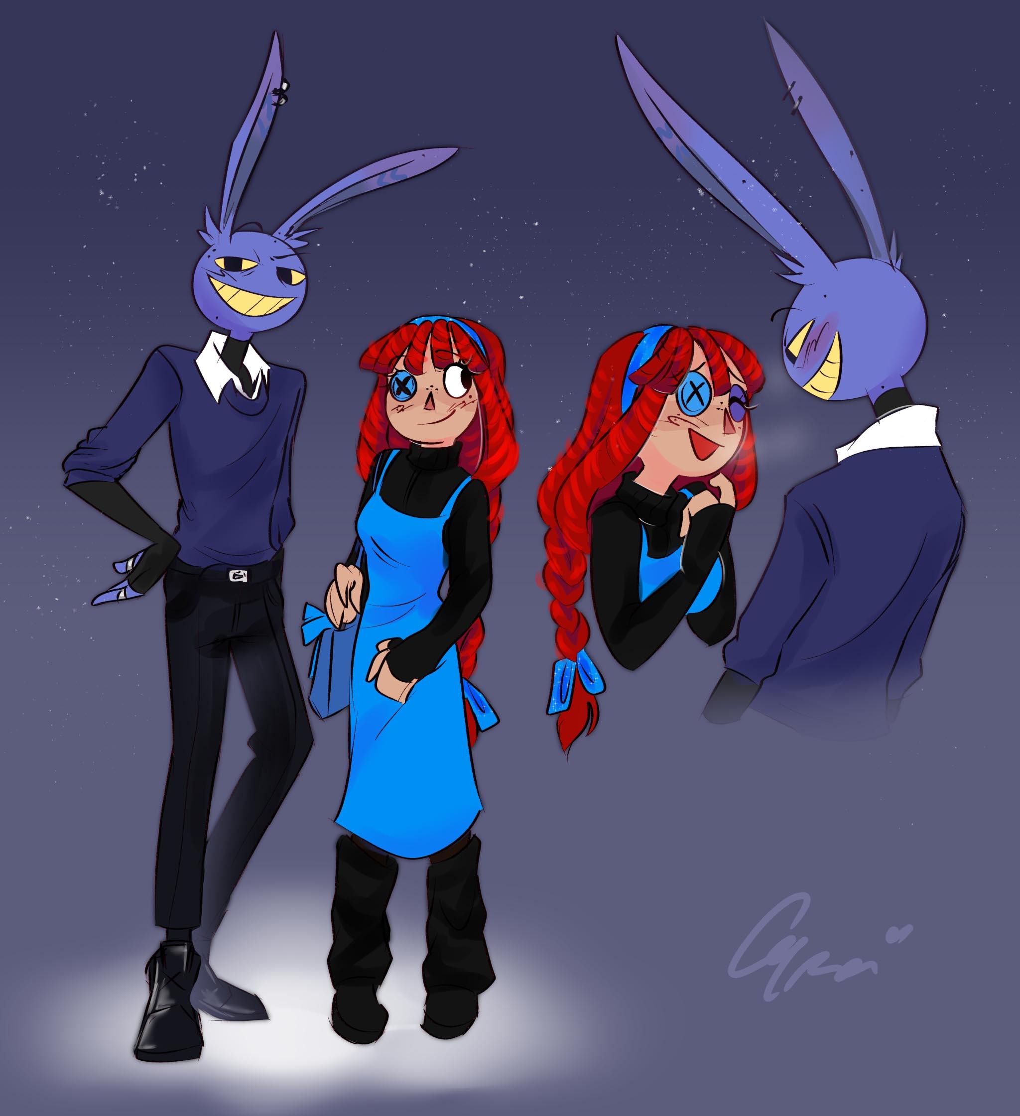 Комикс Джекс и Рагата / Удивительный Цифровой Цирк