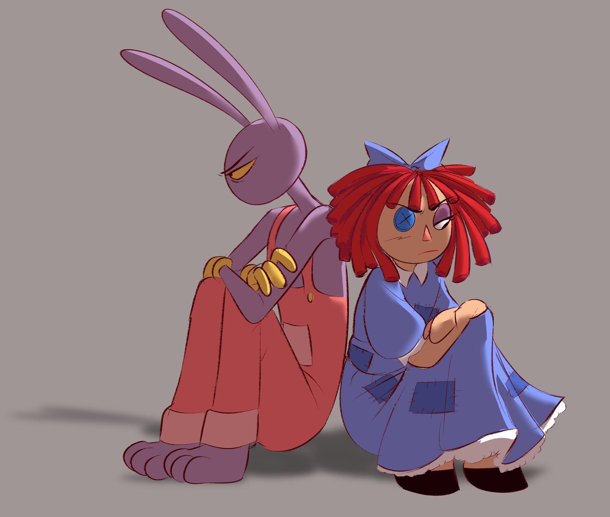 Комикс Джекс и Рагата / Удивительный Цифровой Цирк