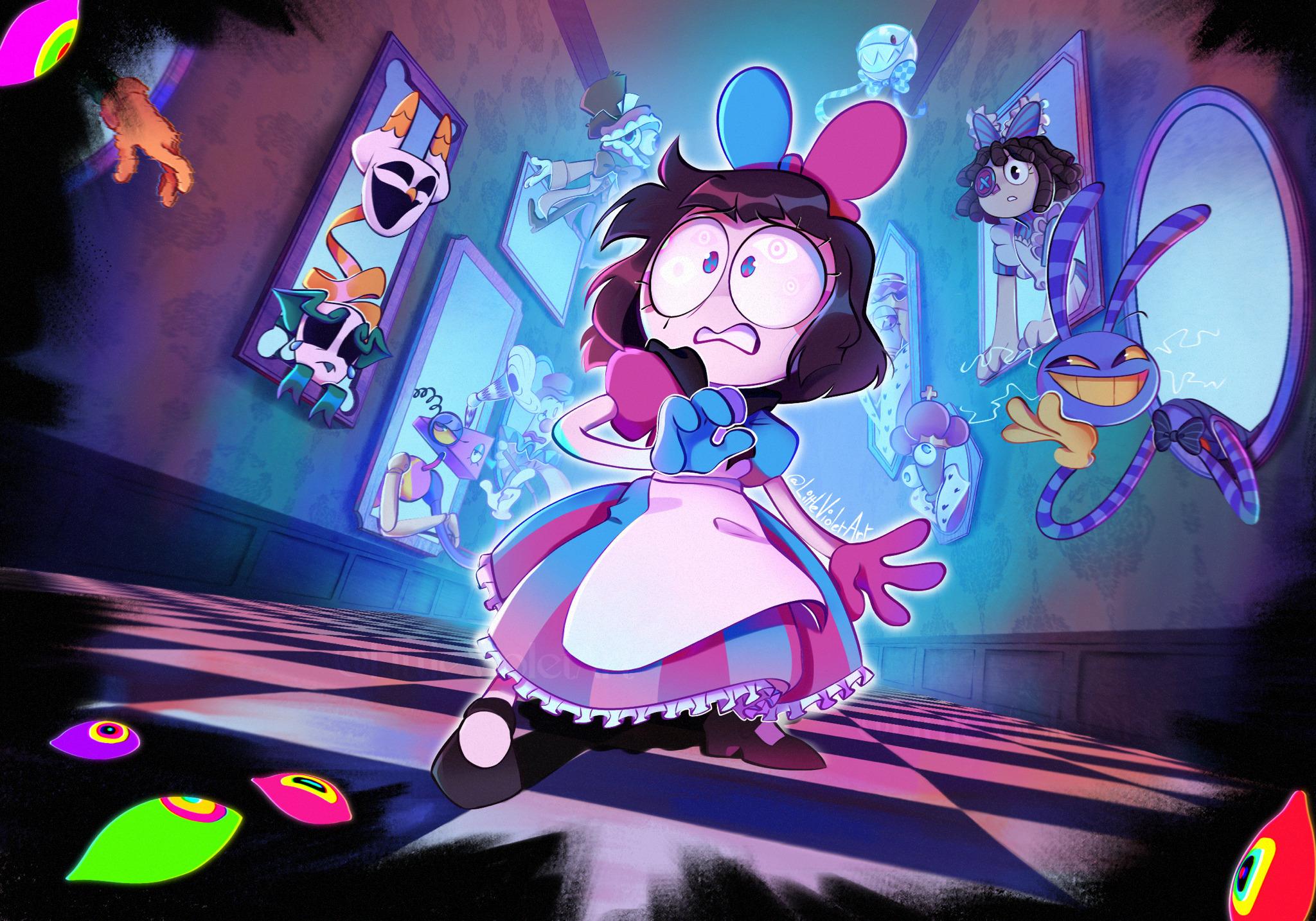 Комикс Помни в Удивительной Цифровой стране чудес (Часть 1)