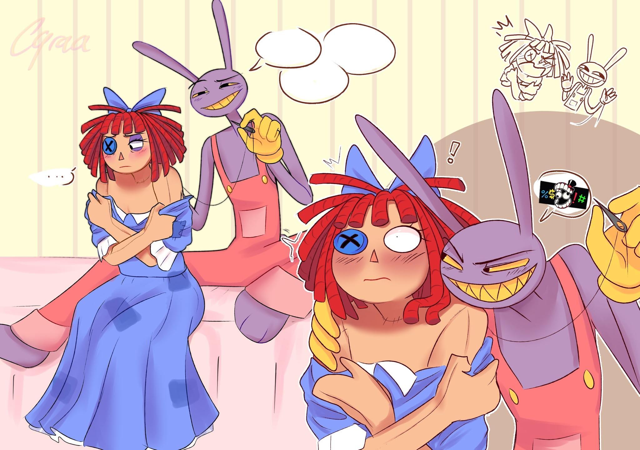 Комикс Джекс и Рагата / Удивительный Цифровой Цирк