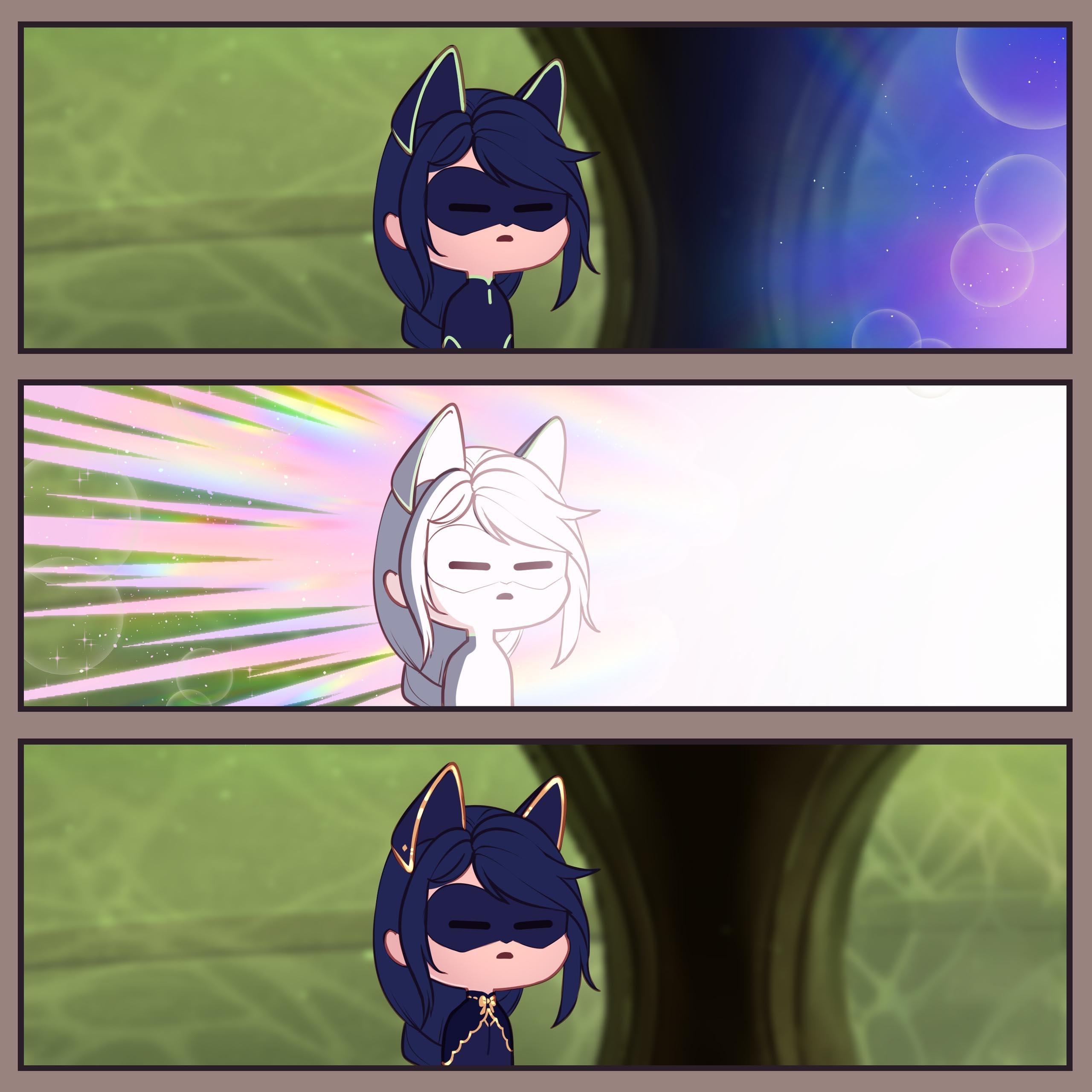 Комикс Переписка: ЛедиНуар (Часть 46. Эпилог 3)