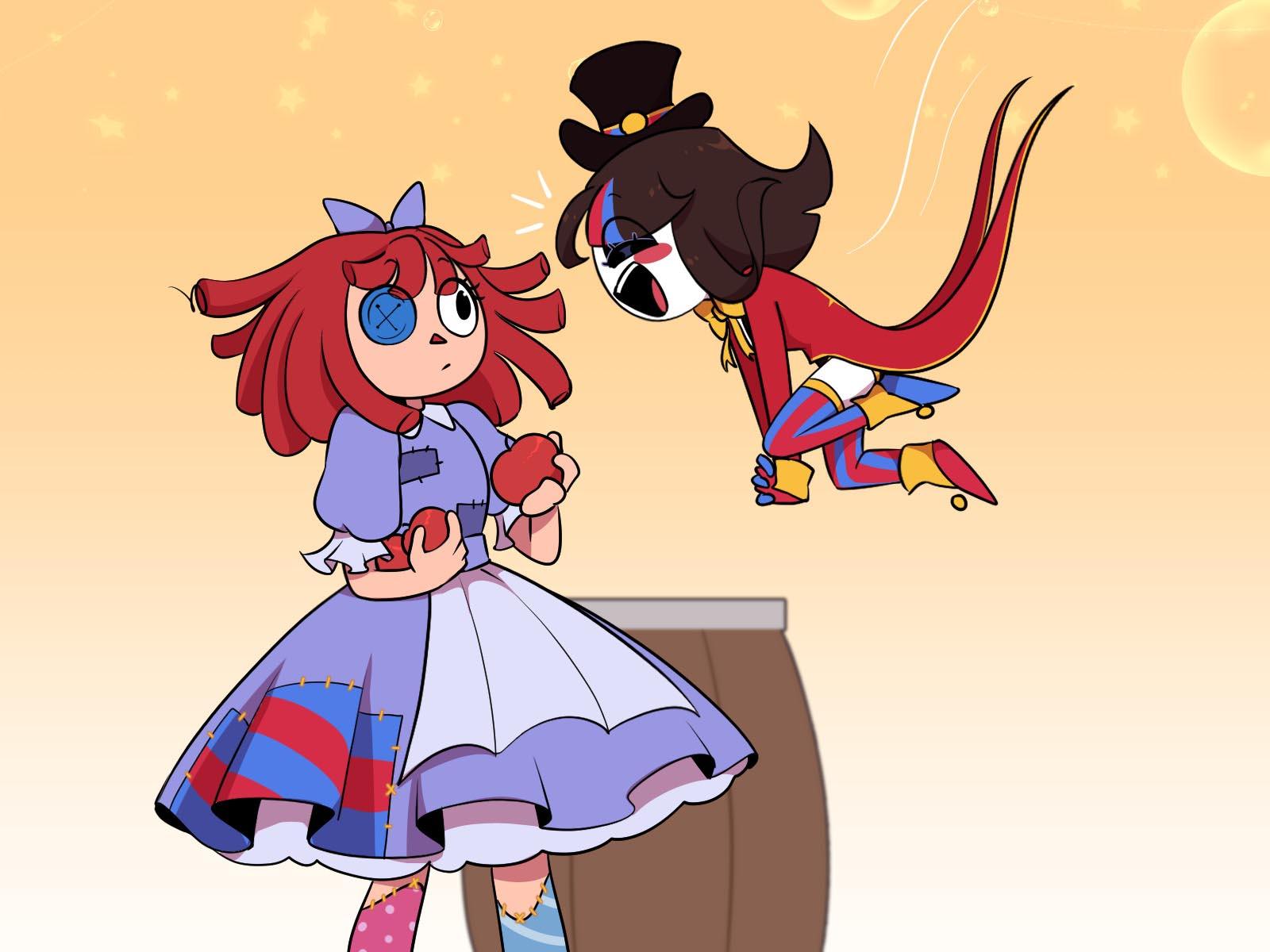 Комикс Код замены AU (Часть 11) / Удивительный Цифровой Цирк