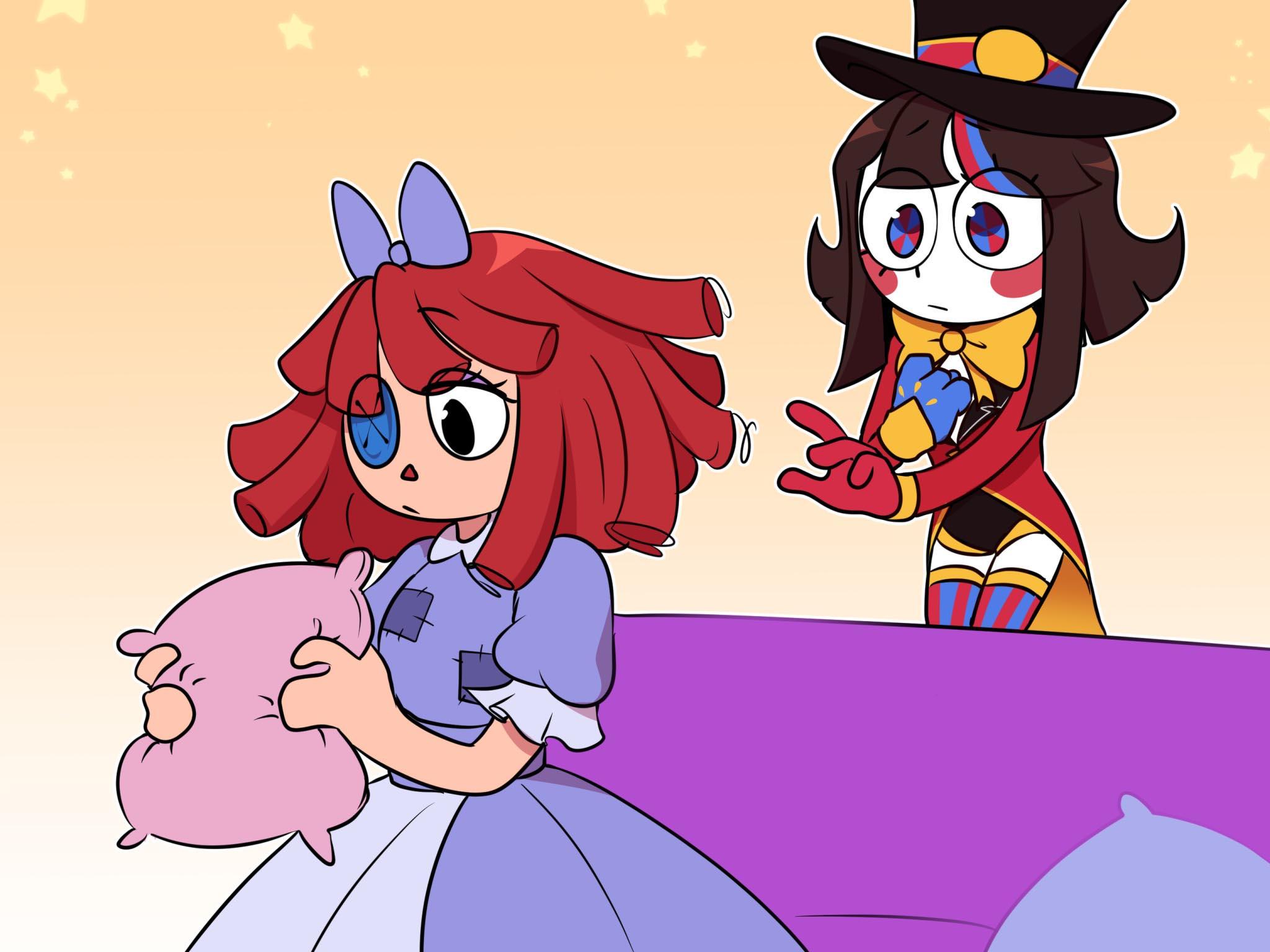 Комикс Код замены AU (Часть 6) / Удивительный Цифровой Цирк