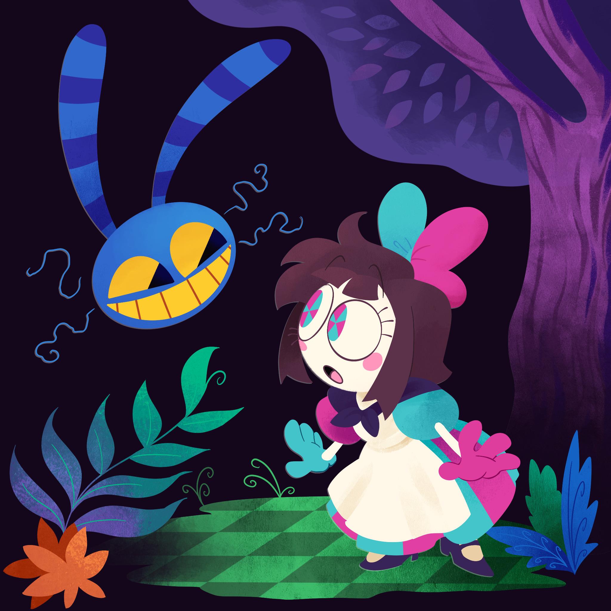 Комикс Помни в Удивительной Цифровой стране чудес (Часть 1)