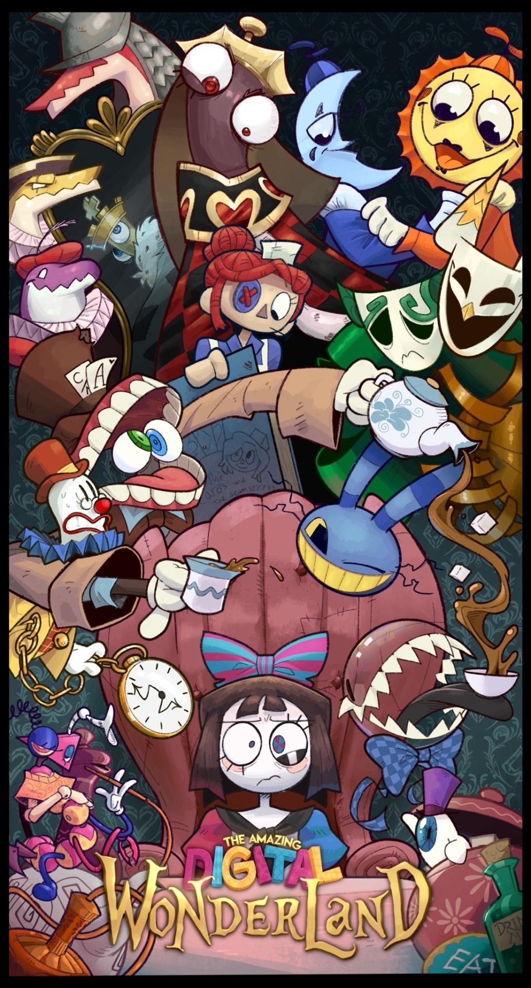 Комикс Помни в Удивительной Цифровой стране чудес (Часть 1)