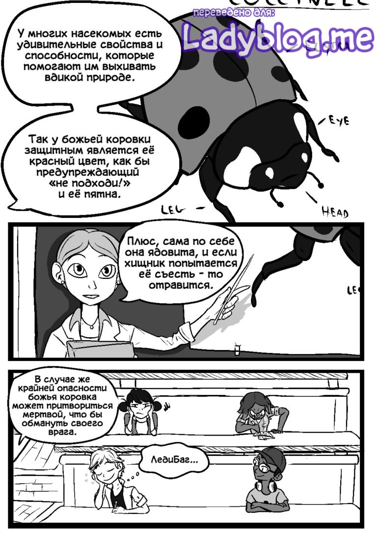 Пятна // Комикс Леди Баг и СуперКот ЛедиБлог
