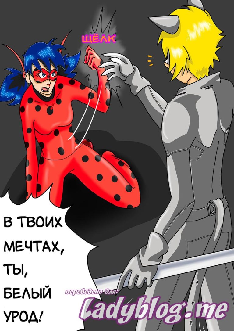 ЛедиБаг против Кота Нуара (Часть 2) // Комикс Леди Баг и